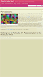 Mobile Screenshot of particularart.com